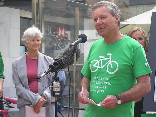 Announcing green party transport policy