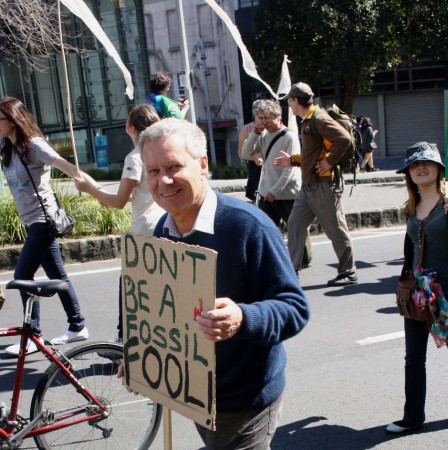 Auckland March to reduce carbon emissions